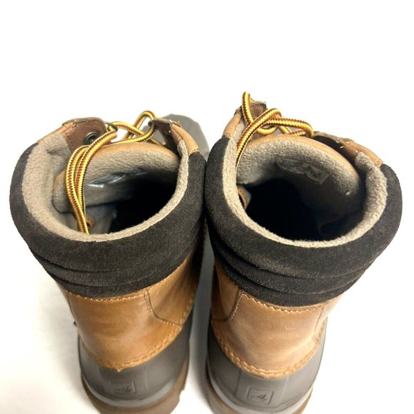 Sperry Mens Avenue Duck Boot Waterproof Tan Size 9.5 M main image 4